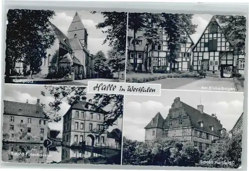 Halle Westfalen Kirchplatz Kiskerbogen Schloss Tatenhausen Schloss Holtfeld x