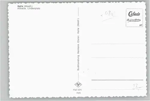 Halle Westfalen Althalle Lindenplatz *