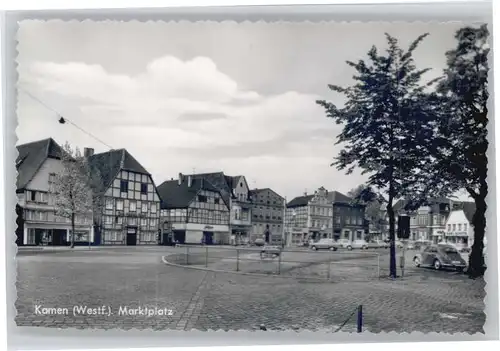 Kamen Westfalen Kamen Marktplatz * / Kamen /Unna LKR