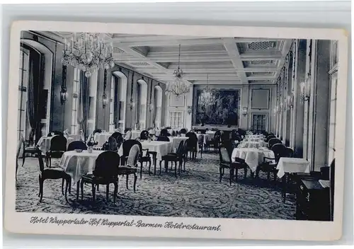 Barmen Wuppertal Hotel Wuppertaler Hof x