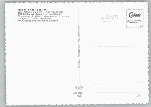 Liesen Pension Tannenhof *