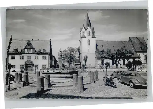 Gross-Umstadt Rathaus Kirche *