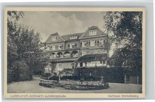 Alsbach Bergstrasse Alsbach Kurhaus Schlossberg * / Alsbach-Haehnlein /Darmstadt-Dieburg LKR