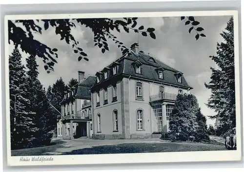 Kronberg Taunus Genesungsheim Haus Waldfriede x