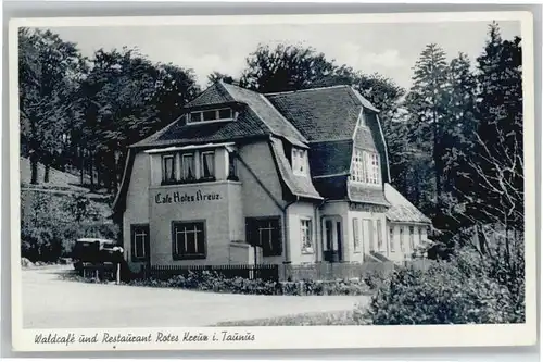 Oberreifenberg Oberreifenberg Gaststaette Pension Rotes Kreuz * / Schmitten /Hochtaunuskreis LKR