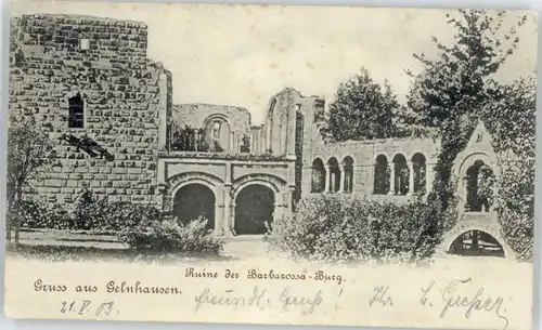 Gelnhausen Barbarossa-Burg x