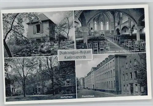 Kaiserswerth Fliedner Haeuschen Mutterhaus Kirche Stammhaus *