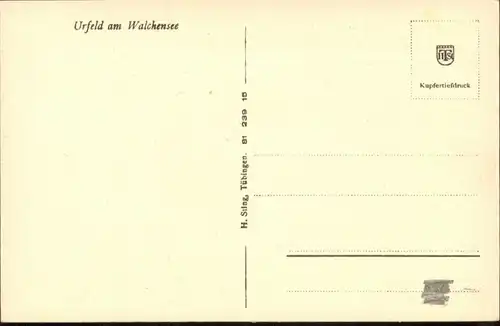 Urfeld Oberbayern Walchensee / Kochel a.See /Bad Toelz-Wolfratshausen LKR