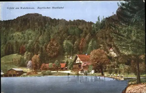 Urfeld Oberbayern Walchensee
Bayer. Hochland / Kochel a.See /Bad Toelz-Wolfratshausen LKR