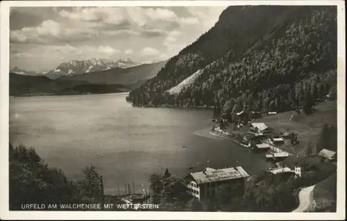 Urfeld Oberbayern Walchensee
Wetterstein / Kochel a.See /Bad Toelz-Wolfratshausen LKR