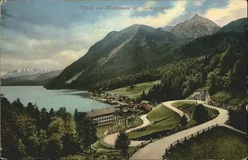 Urfeld Oberbayern Herzogstand / Kochel a.See /Bad Toelz-Wolfratshausen LKR