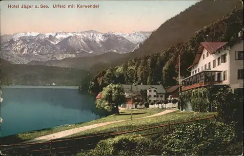 Urfeld Oberbayern Walchensee
Hotel Jaeger
Karwendel / Kochel a.See /Bad Toelz-Wolfratshausen LKR