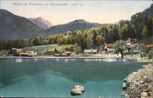 Urfeld Oberbayern Walchensee
Herzogstand / Kochel a.See /Bad Toelz-Wolfratshausen LKR