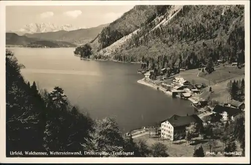 Urfeld Oberbayern Walchensee
Wettersteinwand
Dreitorspitze / Kochel a.See /Bad Toelz-Wolfratshausen LKR