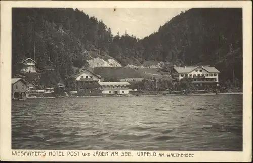 Urfeld Oberbayern Walchensee
Wiesmeyer`s Hotel / Kochel a.See /Bad Toelz-Wolfratshausen LKR