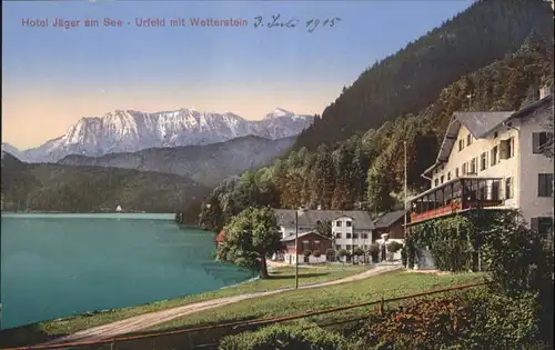 Urfeld Oberbayern Walchensee
wetterstein / Kochel a.See /Bad Toelz-Wolfratshausen LKR