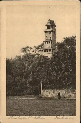 Bernburg Saale Kesslerturm / Bernburg /Salzlandkreis LKR