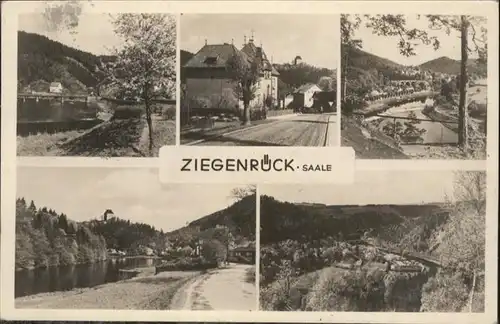 Ziegenrueck Saale Saale / Ziegenrueck Thueringen /Saale-Orla-Kreis LKR