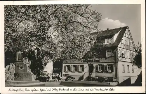 Neunkirchen Odenwald Pension zum Gruenen Baum / Modautal /Darmstadt-Dieburg LKR