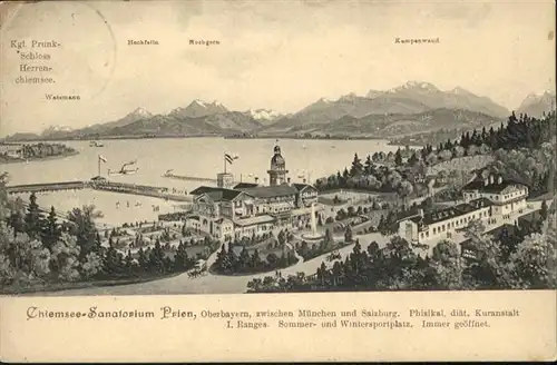 Prien Chiemsee
Sanatorium Prien / Prien a.Chiemsee /Rosenheim LKR