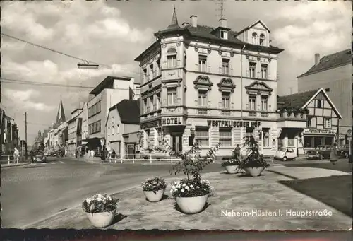 Neheim-Huesten Hauptstrasse / Arnsberg /Hochsauerlandkreis LKR