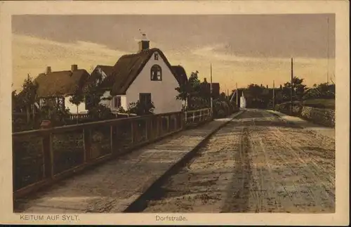 Keitum Sylt Dorfstrasse / Sylt-Ost /Nordfriesland LKR