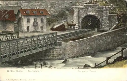 Goeschenen Gotthardbahn Bruecke / Goeschenen /Bz. Uri