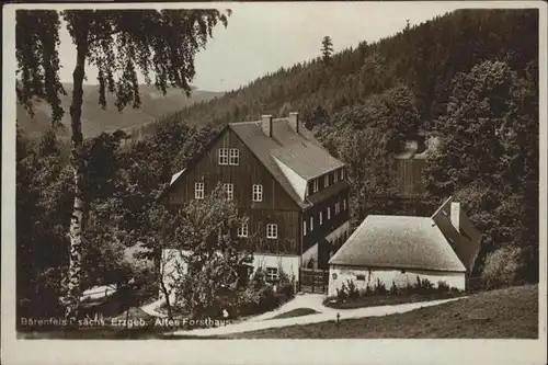 Baerenfels Erzgebirge Altes Forsthaus / Altenberg /Saechsische Schweiz-Osterzgebirge LKR