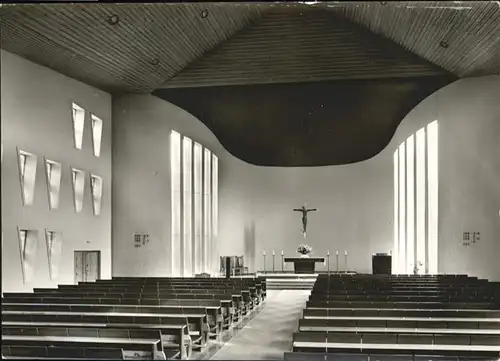 Espelkamp Mittwald Thomaskirche Kreuz Altar / Espelkamp /Minden-Luebbecke LKR