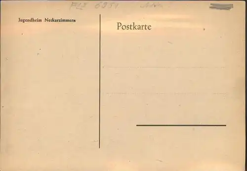 Neckarzimmern Jugendheim / Neckarzimmern /Neckar-Odenwald-Kreis LKR