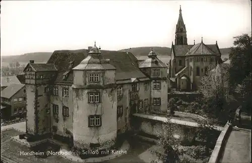 Hardheim Odenwald Schloss Kirche / Hardheim /Neckar-Odenwald-Kreis LKR