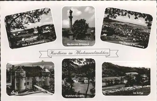 Hardheim Odenwald Madonnenlaendchen Schloss / Hardheim /Neckar-Odenwald-Kreis LKR