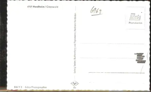 Hardheim Odenwald Luftbild / Hardheim /Neckar-Odenwald-Kreis LKR