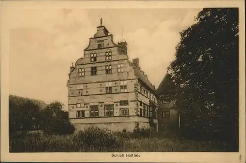 Borgholzhausen Schloss Hiltfeld / Borgholzhausen /Guetersloh LKR