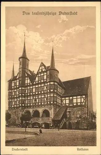 Duderstadt Rathaus / Duderstadt /Goettingen LKR