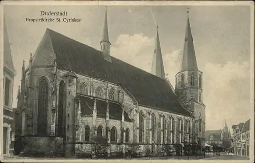 Duderstadt Propsteikirche St. Cyriakus / Duderstadt /Goettingen LKR