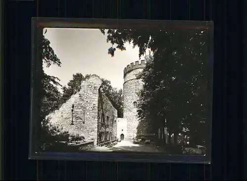 Bovenden Burg Plesse / Bovenden /Goettingen LKR