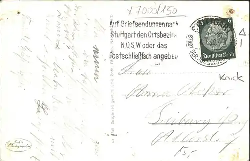 Uhlbach Stuttgart Rotenberg / Stuttgart /Stuttgart Stadtkreis