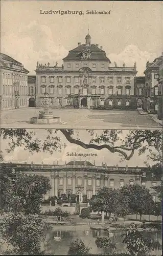 Ludwigsburg Schlosshof Garten  / Ludwigsburg /Ludwigsburg LKR