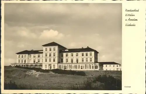 Wittduen Nordseebad Amrum Kurhaus  / Wittduen /Nordfriesland LKR