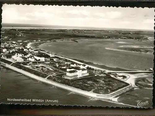 Wittduen Nordseebad Amrum Fliegeraufnahme  / Wittduen /Nordfriesland LKR