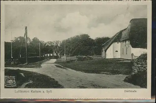 Keitum Sylt Dorfstrasse / Sylt-Ost /Nordfriesland LKR