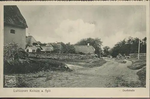 Keitum Sylt Dorfstrasse / Sylt-Ost /Nordfriesland LKR