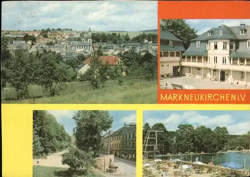 Markneukirchen Gewerbemuseum Ernst-Thaelmann-Platz Rudolf-Thiele-Bad / Markneukirchen /Vogtlandkreis LKR