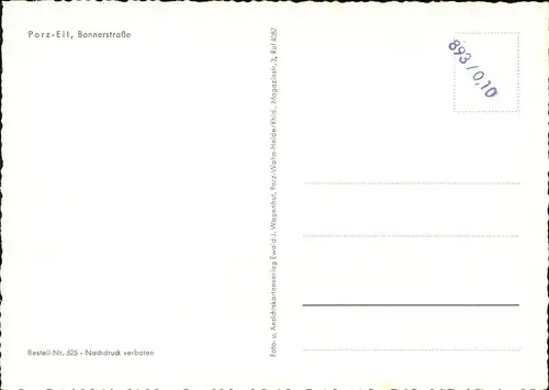 Porz Koeln Bonnerstrasse / Koeln /Koeln Stadtkreis