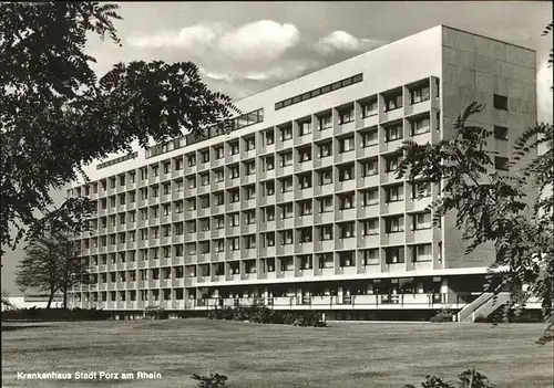 Porz Koeln Krankenhaus / Koeln /Koeln Stadtkreis