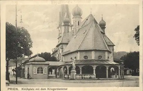 Prien Kirchplatz Kriegerdenkmal / Prien a.Chiemsee /Rosenheim LKR