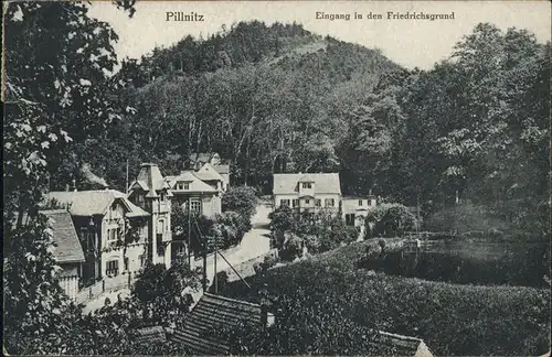 Pillnitz Eingang Friedrichsgrund / Dresden /Dresden Stadtkreis