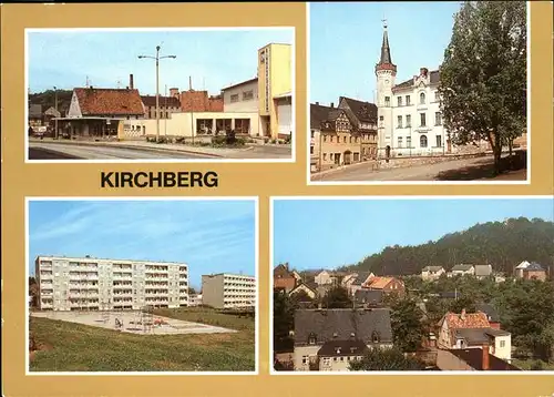 Kirchberg Sachsen Einkaufszentrum Rathaus  / Kirchberg Sachsen /Zwickau LKR