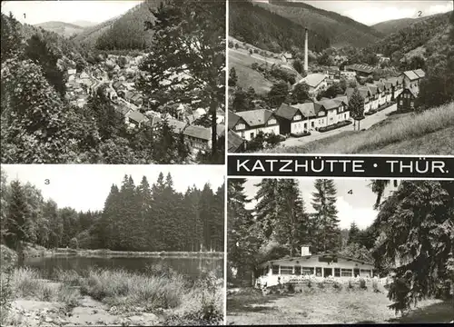 Katzhuette Bahnhofstrasse Reichenbacher Teich  / Katzhuette /Saalfeld-Rudolstadt LKR